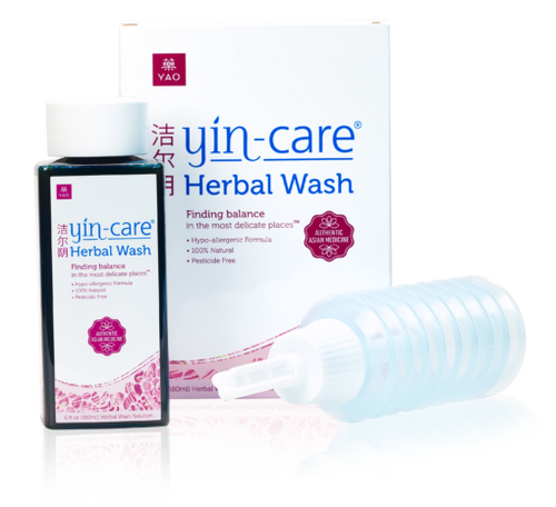 Yin Care Herbal Wash Combo Kit (vaginal) applicator + 6 oz bottle